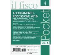 Accertamento e riscossione 2016
