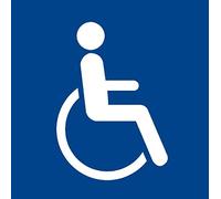 Accès handicapés - L.210 x H.210 mm