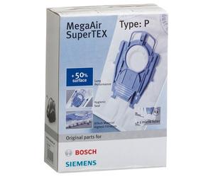 ACCESORIO/BOLSA DE ASPIRADORA SIEMENS MEGAAIR SUPERTEX VZ41AFP (4 + 1) TIPO P