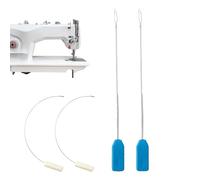Accesorio Práctico Para Máquina De Coser - Ayuda De Enhebrado Ligera, Insertador Compacto, Guía De Hilos Resistente, Herramienta De Sastrería Fácil De Usar, Ayuda Portátil | Kit Eficiente Con Construc