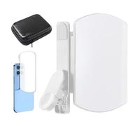Accesorio Universal Selfie Smartphone - Clip Espejo Reflector Para Teléfono | Espejo HD Para Cámara Frontal Y Trasera, Fotografía Video Grabación Vlogs Streaming En Directo Exterior Iluminación