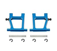 Accesorios coches RC per Tamiya per TT01 1/10 RC Accessori per Parti di Aggiornamento per Auto Set Bracci Sospensione Inferiori Superiori Posteriori Anteriori Metallo(Blue,A)