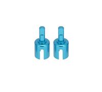 Accesorios coches RC per Tamiya per TT01 per TT02 TT01D TT01E DF-02 M05 M06 1/10 RC Auto Parti di Aggiornamento Cambio Metallo Tazza Comune Differenziale Diff(Blue,2pcs)