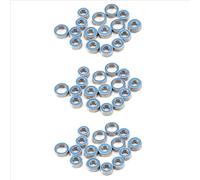 Accesorios coches RC per Tamiya per TT02 TT02D 1/10 rc Car Upgrade Parts Accessories Kit 48 Cuscinetti A Sfera Sigillati Gomma