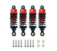 Accesorios coches RC per Tamiya per TT02 TT02d M-05 M-06 1/10 rc Car Upgrade Parts 4 Pezzi Ammortizzatori Lega di Alluminio Set Smorzatore 60mm