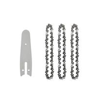 Accesorios para reparación de cadenas de sierra, Set di piastre guida for catena for motosega for sostituzione mini motoseghe elettriche da 4 e 6 pollici(Set C)