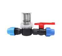 Accesorios Para Riego Por - Válvula De Compuerta De Púas | Accesorios Para Mangueras De | Material Robusto | Sello Seguro De Fácil Instalación | Ideal Para Riego De Jardines,