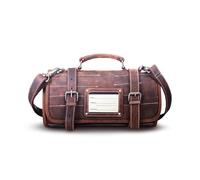 Access Denied Borsa in pelle per coltelli da chef, arrotolabile con 14 supporti per coltelli, borsa per coltelli da chef, custodia da viaggio per coltelli da chef professionale, con tasche extra,