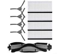 Access-Discount - Set di accessori per Polaris PVCR 4105, IQ Home e Aqua, con 4 filtri, 4 spazzole laterali e 1 spazzola principale