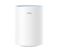 Cudy M1200 Sistema WiFi Mesh AC1200 Dual Band - 867Mbps en 5GHz, 300Mbps en 2,4GHz - 1x Puerto LAN 10/100Mbps, 1x Puerto WAN 10