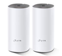TP-Link Deco E4 (2-pack) Dual-band (2.4 GHz/5 GHz) Wi-Fi 5 (802.11ac) Bianco, Grigio Interno