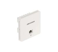 Hikvision DS-3WAP521-SI Wi-Fi 5 1200 Mbps Punto di accesso dual-band a parete - 2 porte LAN Gigabit (1 ingresso PoE), 802.11ac Wave 2, fino a 50+ utenti simultanei, ottimizzazione RF automatica