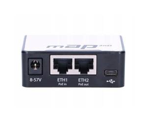 Access Point Mikrotik mAP 2,4 GHz | 5 GHz | 300 Mbps | 802.3af PoE | 802.3at PoE+ | Indoor