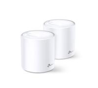 TP-LINK Deco X20 (2-pack) router wireless Gigabit Ethernet Dual-band (2.4 GHz/5 GHz) Bianco [DECO X20(2-PACK)]