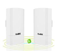 Accesso Point Esterno, KuWFi 900Mbps Indoor e Outdoor Point-to-Point Wireless Bridge / CPE Supporta la Soluzione di Trasmissione Remota 2KM per PTP, PTMP