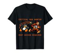Accesso Root di Sysadmin di Linux Bug Hunter Maglietta