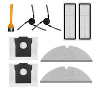 Accessoesories - Kit di ricambio compatibile con Dreame D20 Pro Plus, accessori per robot aspirapolvere, include 2 spazzole laterali + 2 filtri HEPA + 2 panni mocio + 2 sacchetti per la polvere