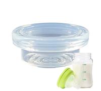 Accessoires Allaitement | Pompe à Lait Portable avec Récipient | Extracteur Aspiration pour Recueil du Laits Maternel | Téterelle Pratique pour Bébé, Maman, Maison, Voyage, Hôpital, Travail