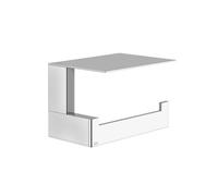 Accessoires Gessi Rettangolo Porte-rouleau de papier WC avec couvercle, montage mural, 20849735, 20849735, Colorazione: Bronzo caldo PVD