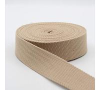 ACCESSOIRES LEDUC Cinturino in cotone spesso 5 m, beige, 5 x 40 mm