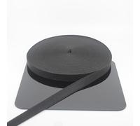 ACCESSOIRES LEDUC Elastico super resistente ad alta tensione, larghezza 15 mm, per cucito, gonne, pantaloni, scarpe, 5 metri, nero
