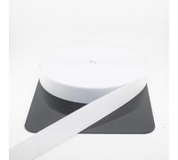 ACCESSOIRES LEDUC Elastico super resistente ad alta tensione, larghezza 30 mm, per cucito, gonne, pantaloni, scarpe, 5 metri, bianco