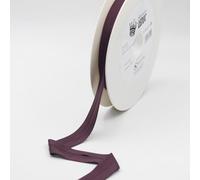 ACCESSOIRES LEDUC LEDUC 20 m Sbieco in Jersey Sbieco in 29 Colori per Cucire Doppio Velo 20 + 8 mm 100% Poliestere Qualità e Made in Italy Ideale per Tutte le Confezioni (Aubergine10541)