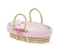 Corolle Set Culla Peluche Rosa, Accessorio per poponi 36 e 42 cm, dai 3 Anni, 9000141850, Colore