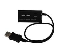 Accessoires pour Transfert audio sans fil - Real Cable iPlug-BTX - Transmetteur Bluetooth APTX jusqu'à 10 mètres en 16 bits/44,1 kHz