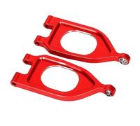 Accessoires Rc per Arrma 2wd per Gorgon 1:10 Lega di Alluminio Anteriore per Forcellone di Ricambio Ara330752 Parti di Aggiornamento per Auto RC(Red)