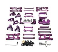 Accessoires Rc Per JJRC C8803 Per WLtoys Per RIaarIo 1/14 1/12 Set In Metallo Auto Telecomandata Parti Di Aggiornamento Accessori(PURPLE)