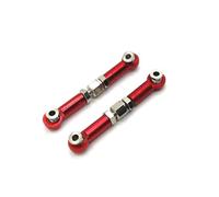 Accessoires Rc Per MJX Per Hyper Go 16207 16208 16209 16210 H6 Tirante Dello Sterzo In Metallo Accessori Per L'aggiornamento Dell'auto Con Telecomando(Red)