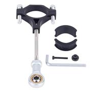 Accessoires Rc per TRX4 per Traxxas per SCX10 1/7 1/8 1/10 1 Pezzo Gancio per Rimorchio in Alluminio RC Crawler Auto Veicolo da Campeggio Parte di Aggiornamento(Kit Black)