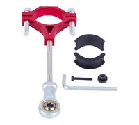 Accessoires Rc per TRX4 per Traxxas per SCX10 1/7 1/8 1/10 1 Pezzo Gancio per Rimorchio in Alluminio RC Crawler Auto Veicolo da Campeggio Parte di Aggiornamento(Kit Red)