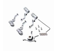 Accessoires Rc Per WLtoys K124 K170 Set Di Cuscinetti A Disco Incrociato Con Morsetto In Metallo Accessori Per L'aggiornamento Del Telecomando(Silver)