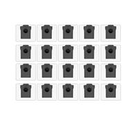 Accessori adatti, compatibili con Dreame L40S Pro Ultra / X50s Pro Master / L50 Pro Ultra Spazzola laterale principale Filtro Panno for mocio Sacchetto for la polvere(Burgundy)