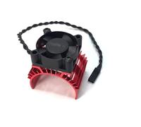 Accessori aggiornamento RC Compatibile Con Wltoys 124017 124016 1/10 1/12 Rc Parti Di Automobili 540 550 3650 3660 3665 Motore Senza Spazzole Coperchio Del Dissipatore Calore Ventola Raffreddamento