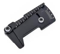 Accessori aggiornamento RC per HSP per Tamiya per MST 1/10 1/12 RC per Il Modello di Auto Strumenti di Deriva Righello Regolabile Mozzo Ruota Equilibrio Righello Camber 15 ° Strumenti(Black)