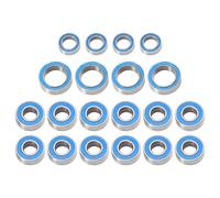 Accessori aggiornamento RC per Tamiya per TT-01 TT01E TT01D per TT02B 1/10 RC Auto Aggiornamenti Parti Accessori 20 Pezzi Kit Cuscinetto A Sfere Sigillato in Gomma