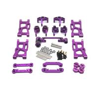 Accessori aggiornamento RC Per Wltoys 1/14 144001 144002 144010 1/12 124016 124017 124018 124019 124007 Per RIaarIo XDKJ-001 XDKJ-006 AM-X12 RC Parti Di Aggiornamento Parti Metalliche Accessori(Purple