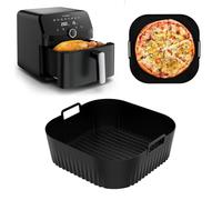 Accessori Air Fryer per Moulinex Easy Fry Mega 7.5 L, Stampo Silicone Airfryer per Moulinex EZ8558F0, Piatto per friggitrice ad aria Moulinex