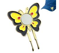 Accessori alla moda antiscivolo con clip per cappello | Marcatore da golf magnetico per cappello da viaggio, club, campo guida, parco giochi, borsa, borsa vestiti