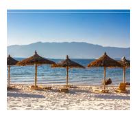 Accessori artificiali sul rotolo del tetto di paglia per feste per le