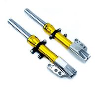 Accessori assorbitori Ammortizzatori Anteriori Idraulici Per Moto Per Uso Generale 30core 360/400mm Guida Più Fluida E Di Lunga Durata Per Honda Per Yamaha(400mm Gold)