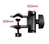 Accessori Audio Staffa Morsetto Clip On Banco da Lavoro per Microfono Alta Quali