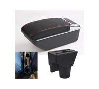 Accessori Auto Bracciolo Box Per Kia Per Picanto Per 3X-Line Bracciolo Auto Scatola Portaoggetti Parti Interne(B1 red line NO USB)