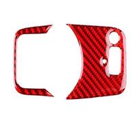 Accessori Auto Car Interior Per Alfa Per Romeo Per Giulia 2015 2016 Per Stelvio 2017-2024 Adesivo Per Pannello Pulsanti Interruttore Fari Auto(LHD Red)