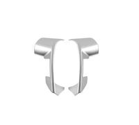 Accessori Auto Car Interior Per Ford Per F150 Per Raptor 2009-2014 Modanature Interne Copertura Decorativa Per Volante Auto(Silver)