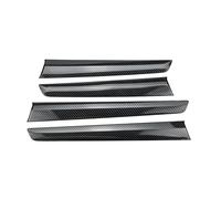 Accessori Auto Car Interior Per ISUZU Per DMAX 2012 2013 2014 2015 2016-2019 4 Pezzi Di Rivestimento Decorativo Per Linea Interna Portiera Fibra Carbonio