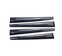 Accessori Auto Car Interior Per Toyota, Per Hilux, Per Revo, Per Conquest 2015-2021, 4 Pezzi, Rivestimento Interno Per Porta Fibra Carbonio, Effetto Bambù(Carbon fiber color)